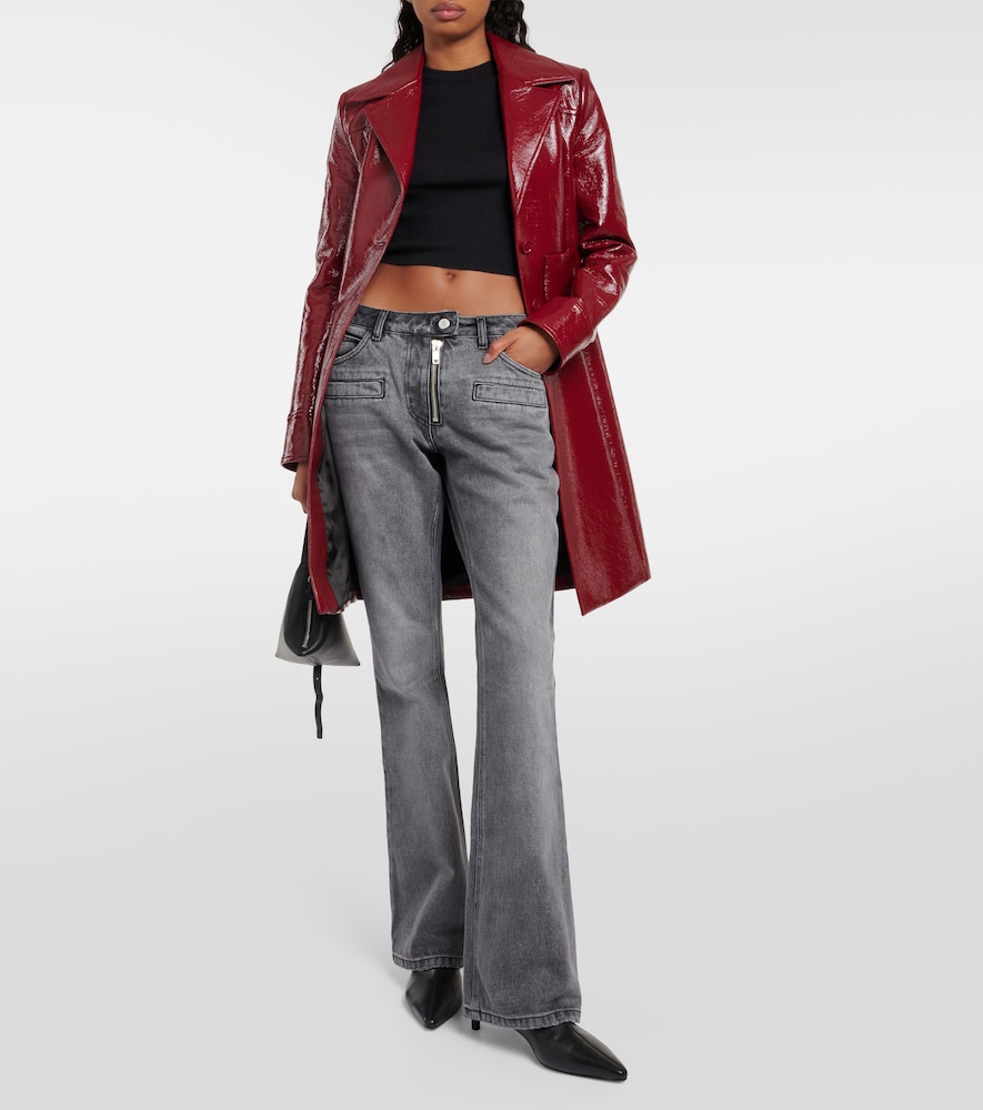 Courrèges Low-rise straight jeans