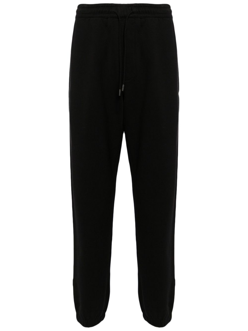 Tibetan Sanskrit organic-cotton trousers - Black