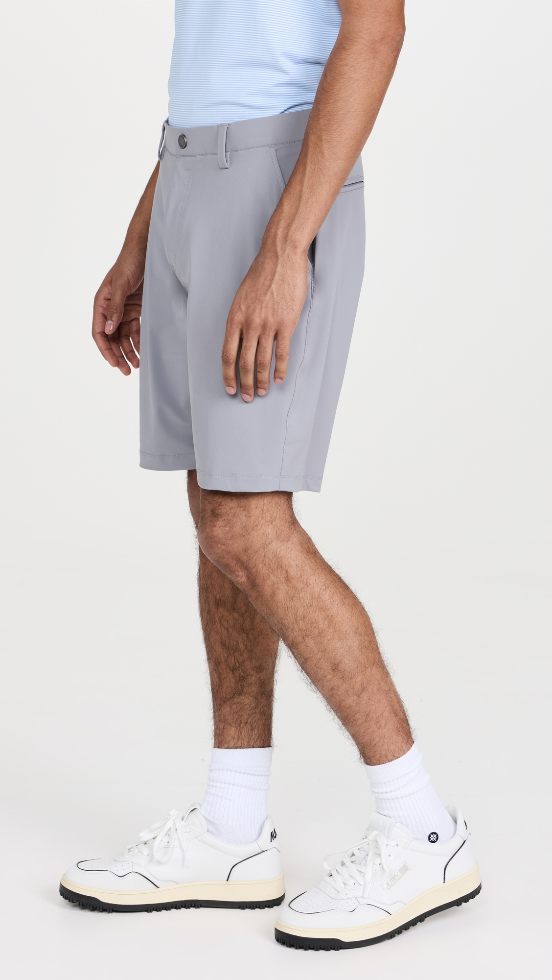 Hanover Pull On Shorts 9 Shadow