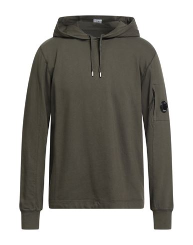C. p. Company Man Sweatshirt Military green Size L Cotton