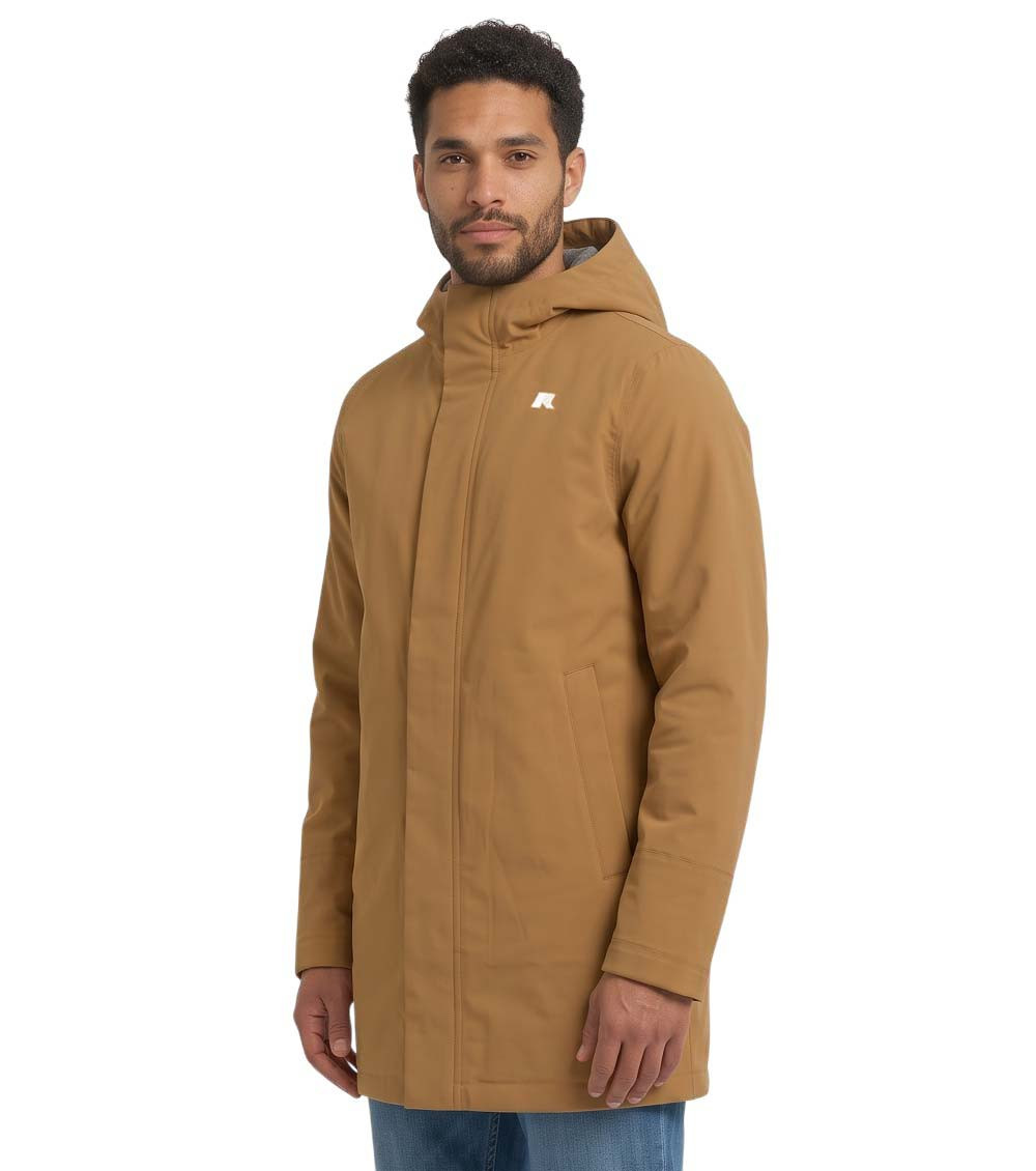 Brown Hood Parka Jacket