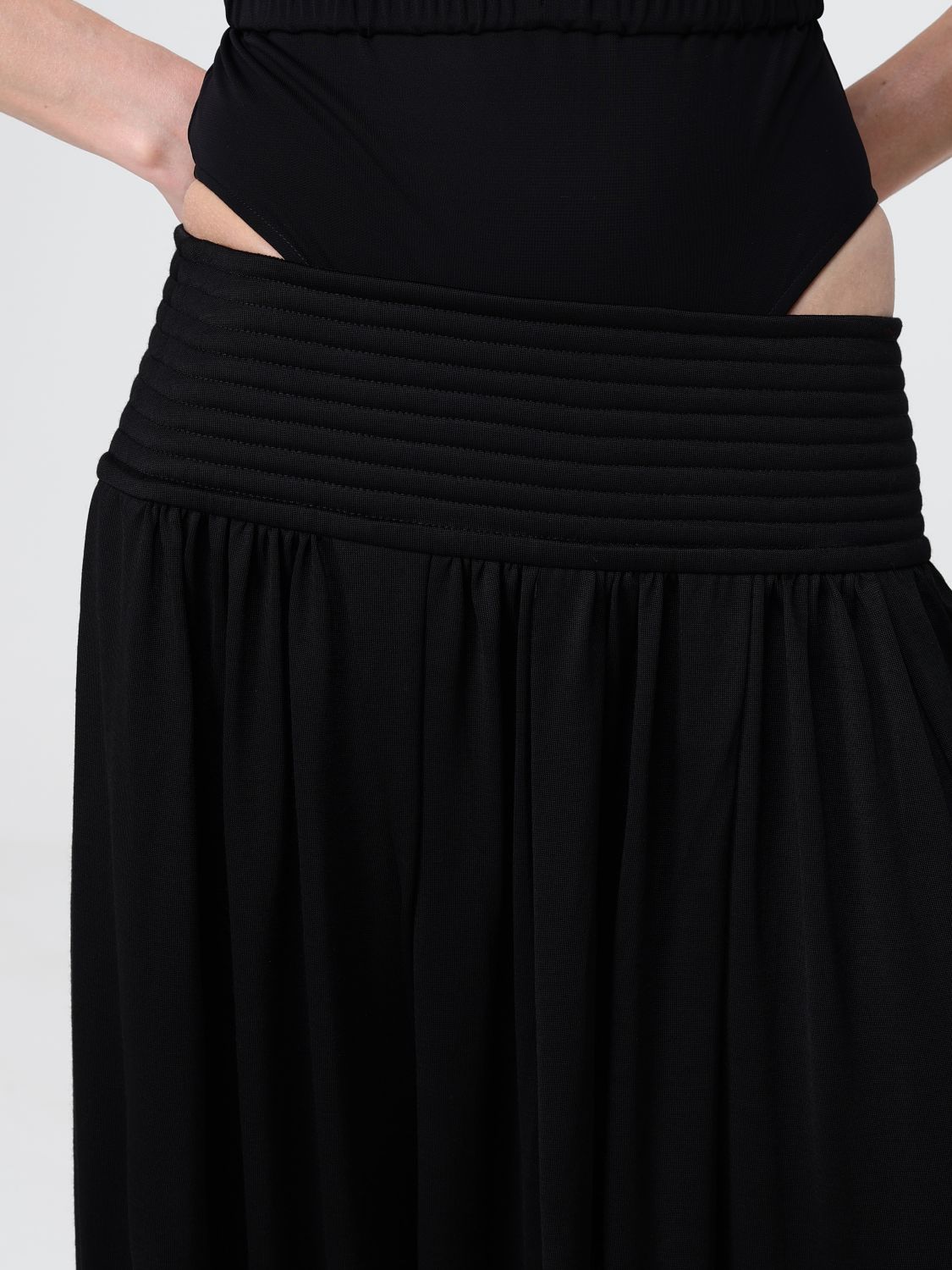 ALAÏA Pants Woman color Black