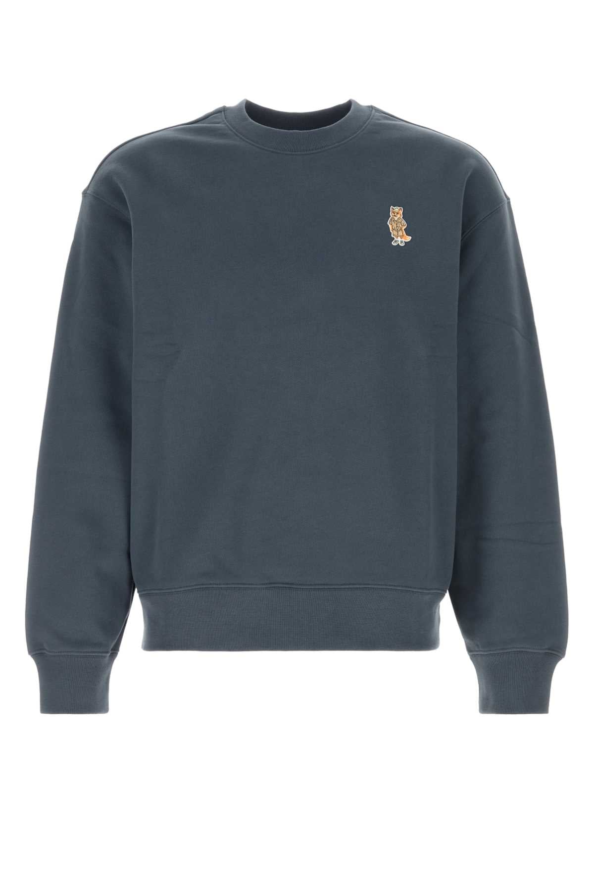 Organic Cotton Sweatshirt — Blue