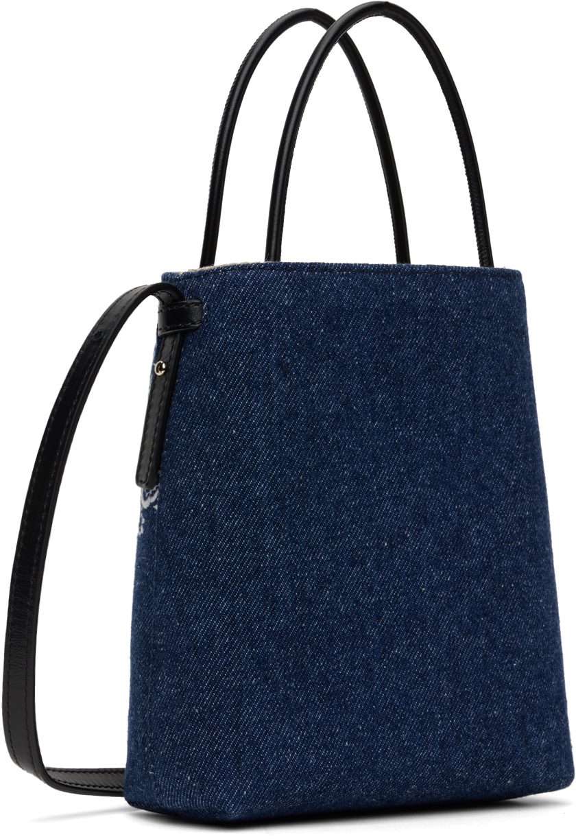 Chloé Blue Micro Sense Denim Tote