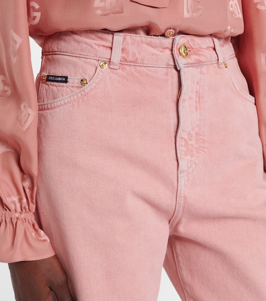 Dolce & Gabbana Mid-rise straight leg jeans