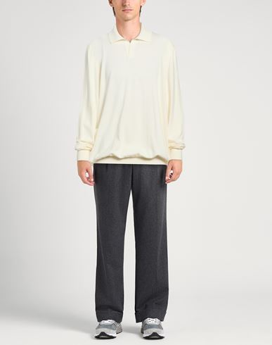 Athleisure Man Sweater Cream Size 50 Virgin Wool