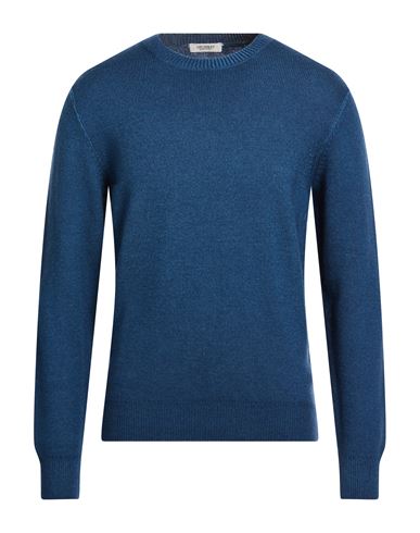 Man Sweater Navy Size S Virgin Wool