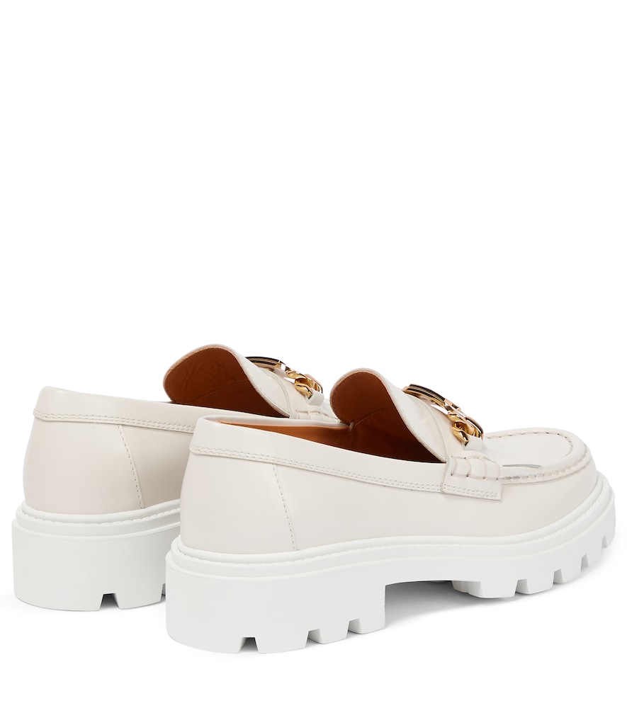 Tod's Fringed leather loafers