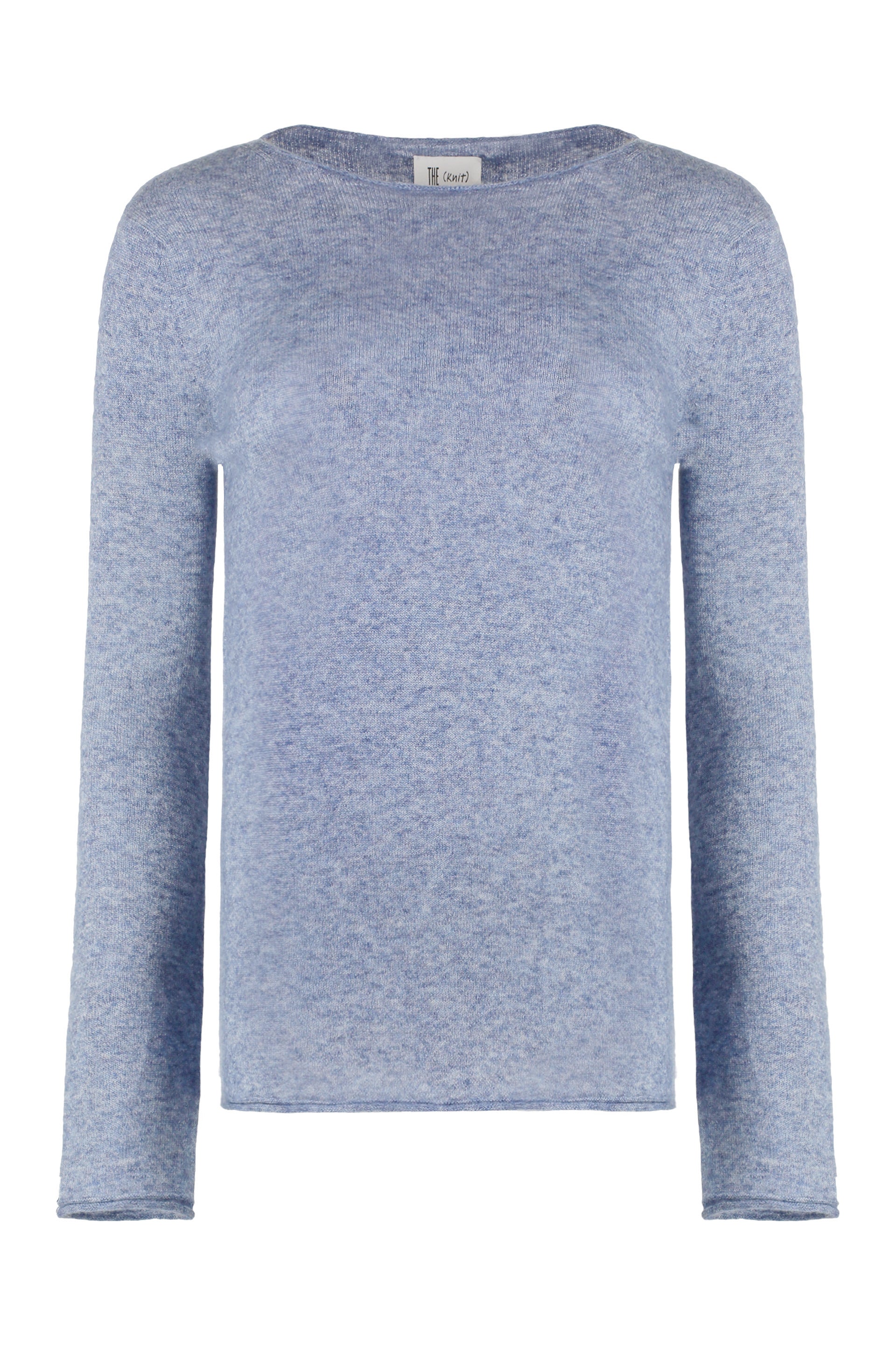 The (alphabet) Knit Silk-Cashmere Blend Pullover