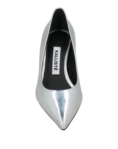 Kallistè Woman Pumps Silver Size 6 Soft Leather