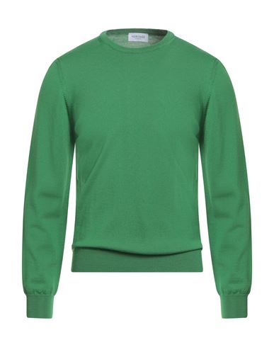 Heritage Man Sweater Green Size 36 Merino Wool