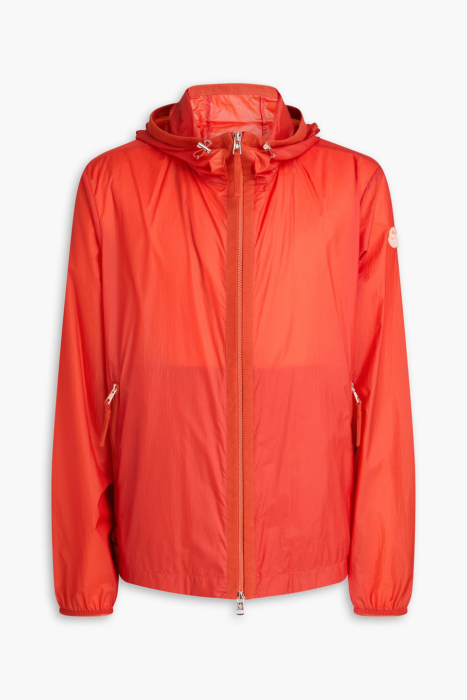Ripstop hooded jacket - Red - 3