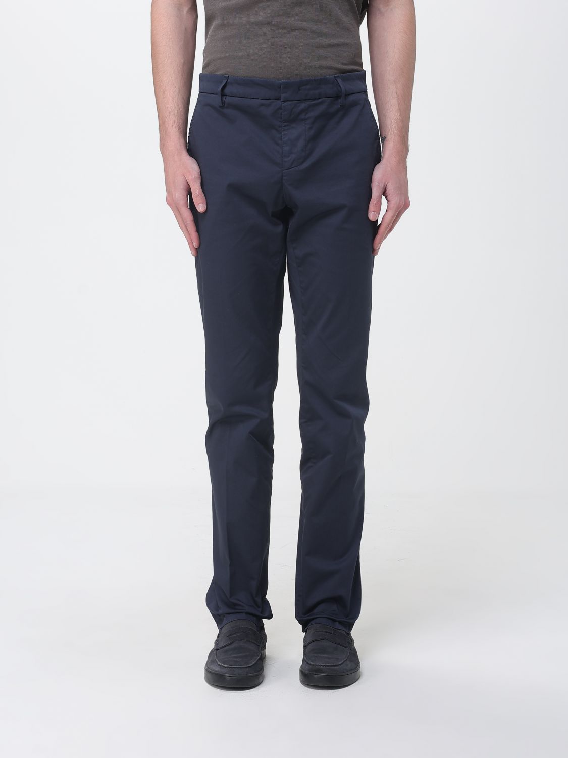 Pants Men color Blue