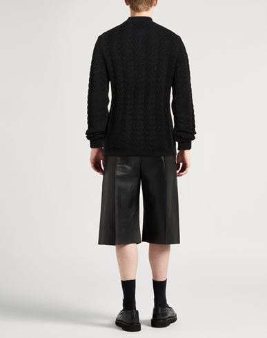 Lab Man Sweater Black Size L Merino Wool, Alpaca wool