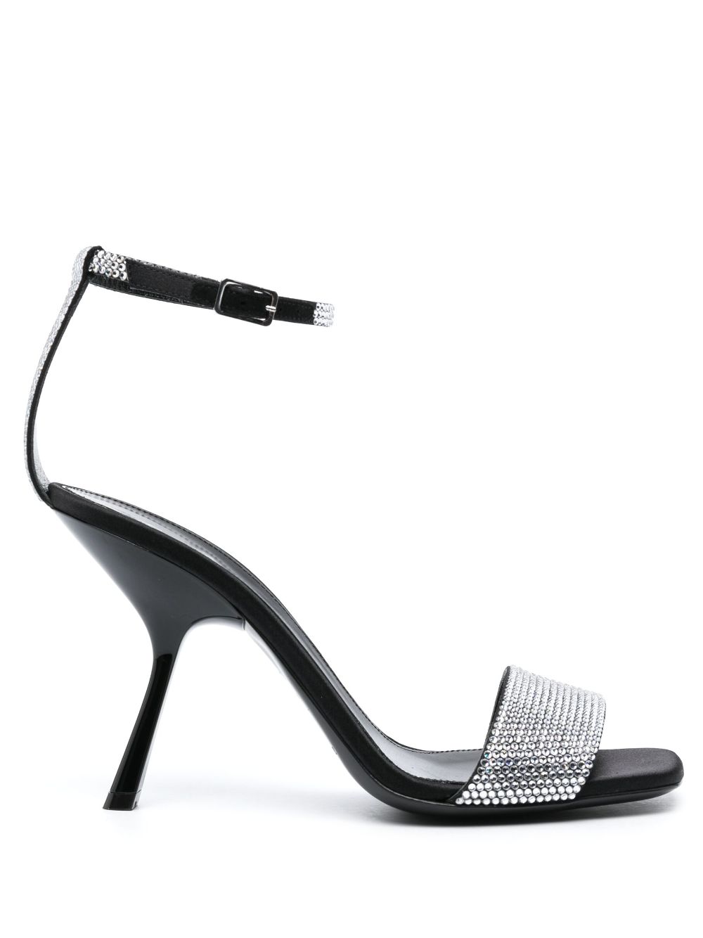 X Evangelie Smyrniotaki 110mm sandals - Black