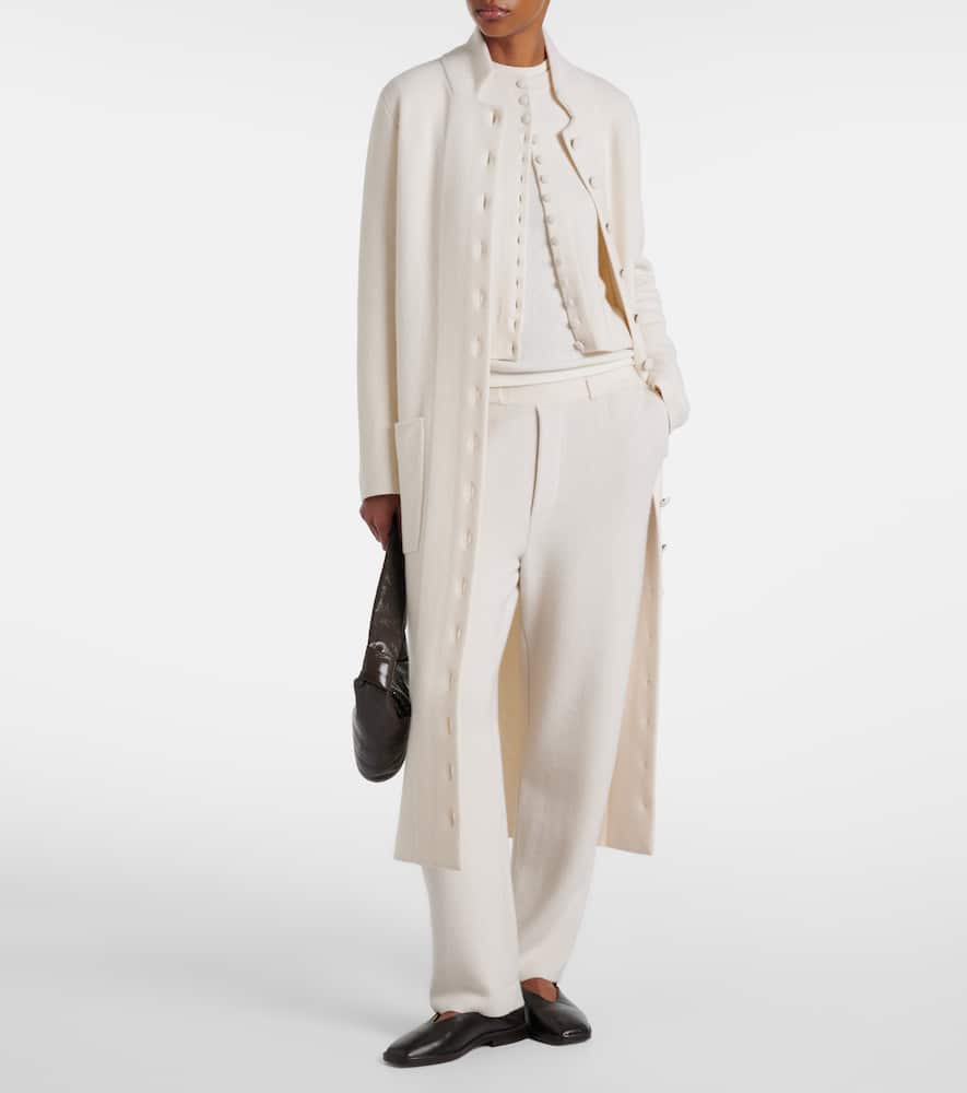 Sonya cashmere straight pants