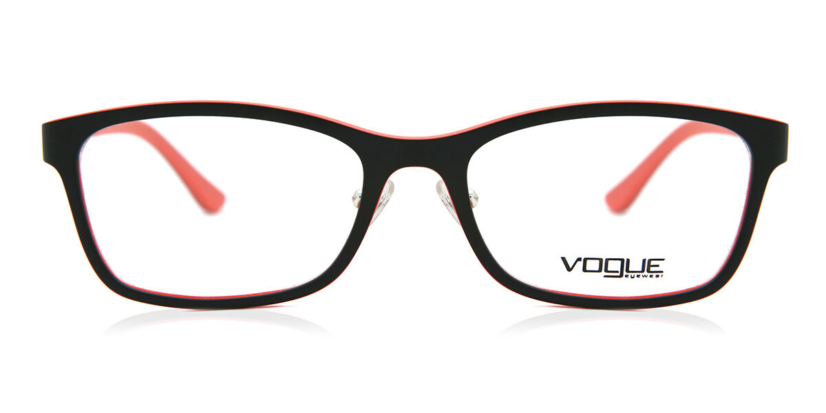 Vogue Eyewear VO5115D Asian Fit 2474 Women’s Eyeglasses Black Size 53 (Frame Only) - Blue Light Block Available