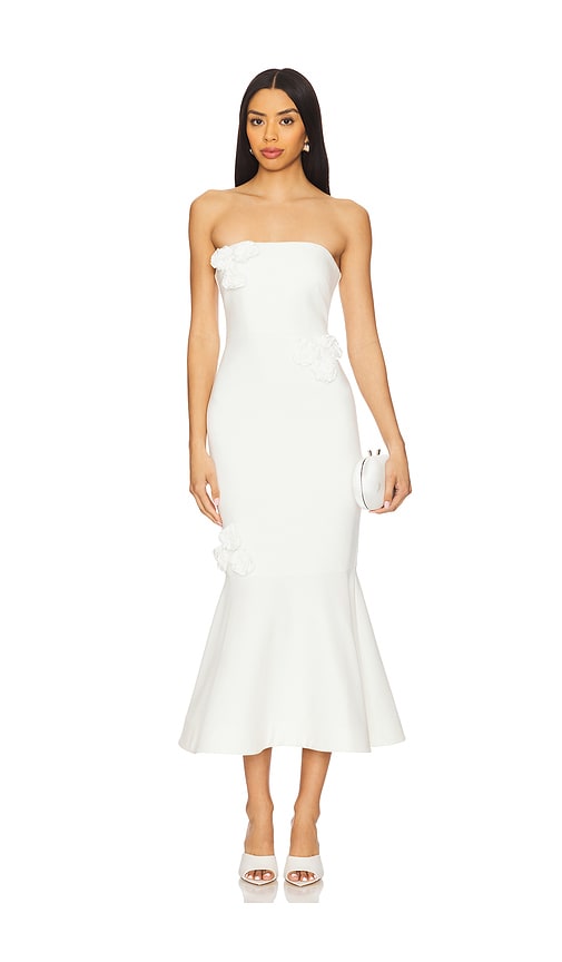 LIKELY ROBE ILENE en White.  6. Also en