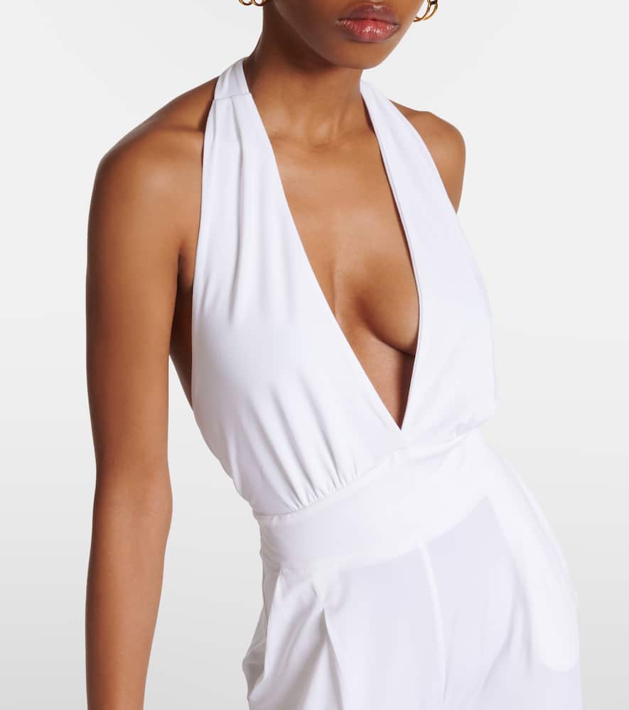 Nice halterneck jersey jumpsuit
