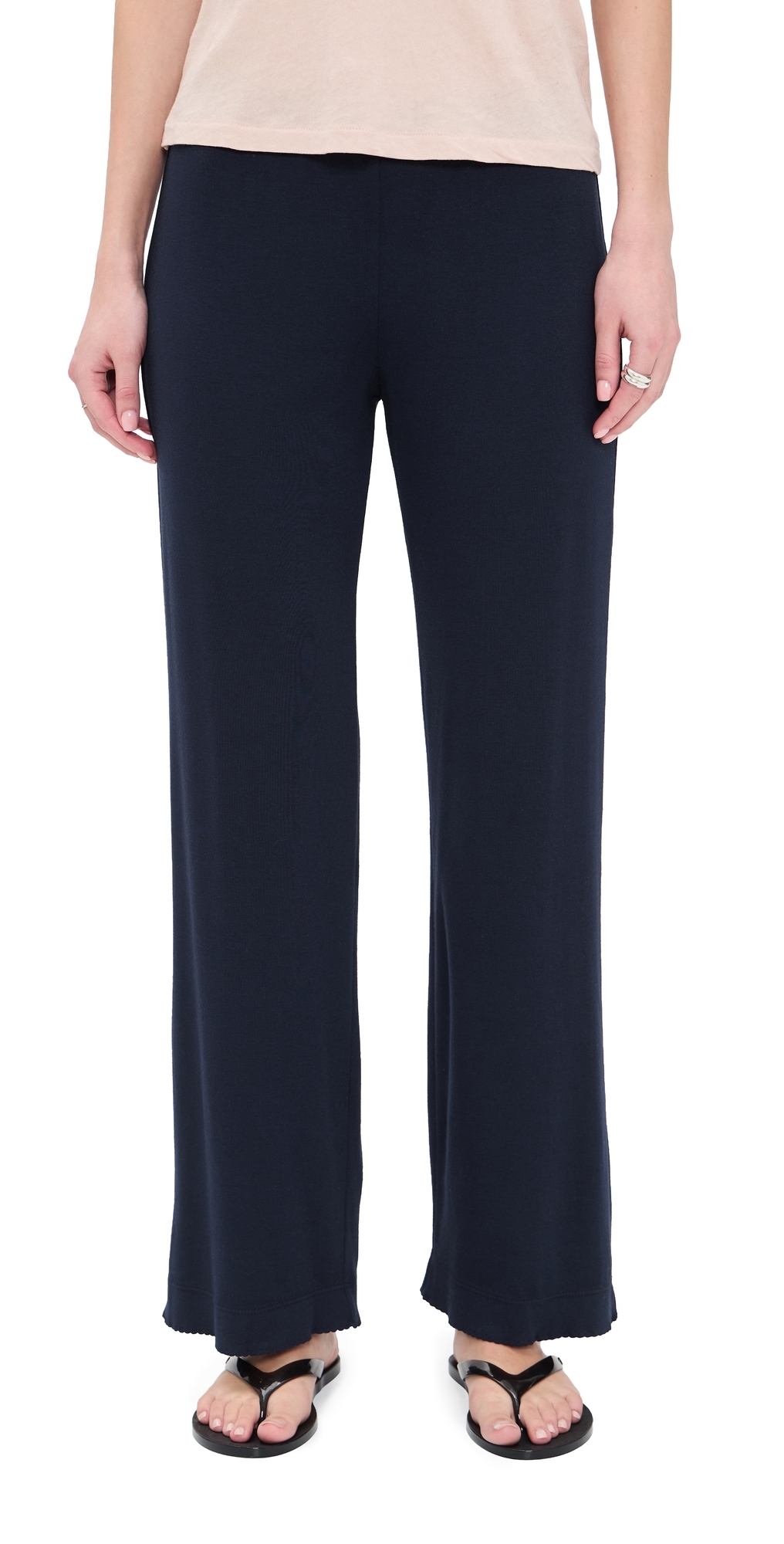 The Baby Scallop Sweatpants Navy