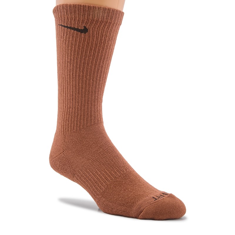 Men's 6 Pack Large Everyday Plus Cushion Crew Socks (Assorted)