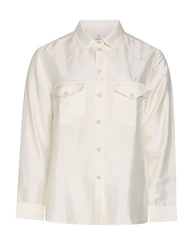 Woman Shirt Ivory Size XL Silk