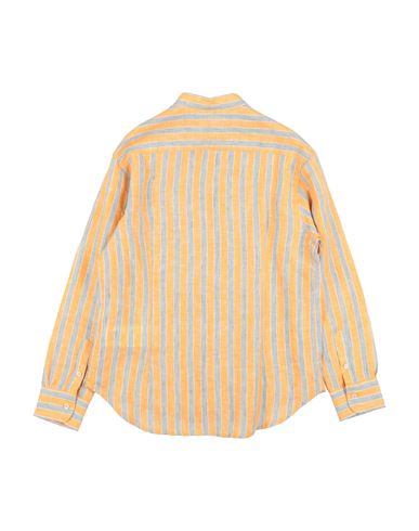 Kid Boy Shirt Marigold Size 10 Linen