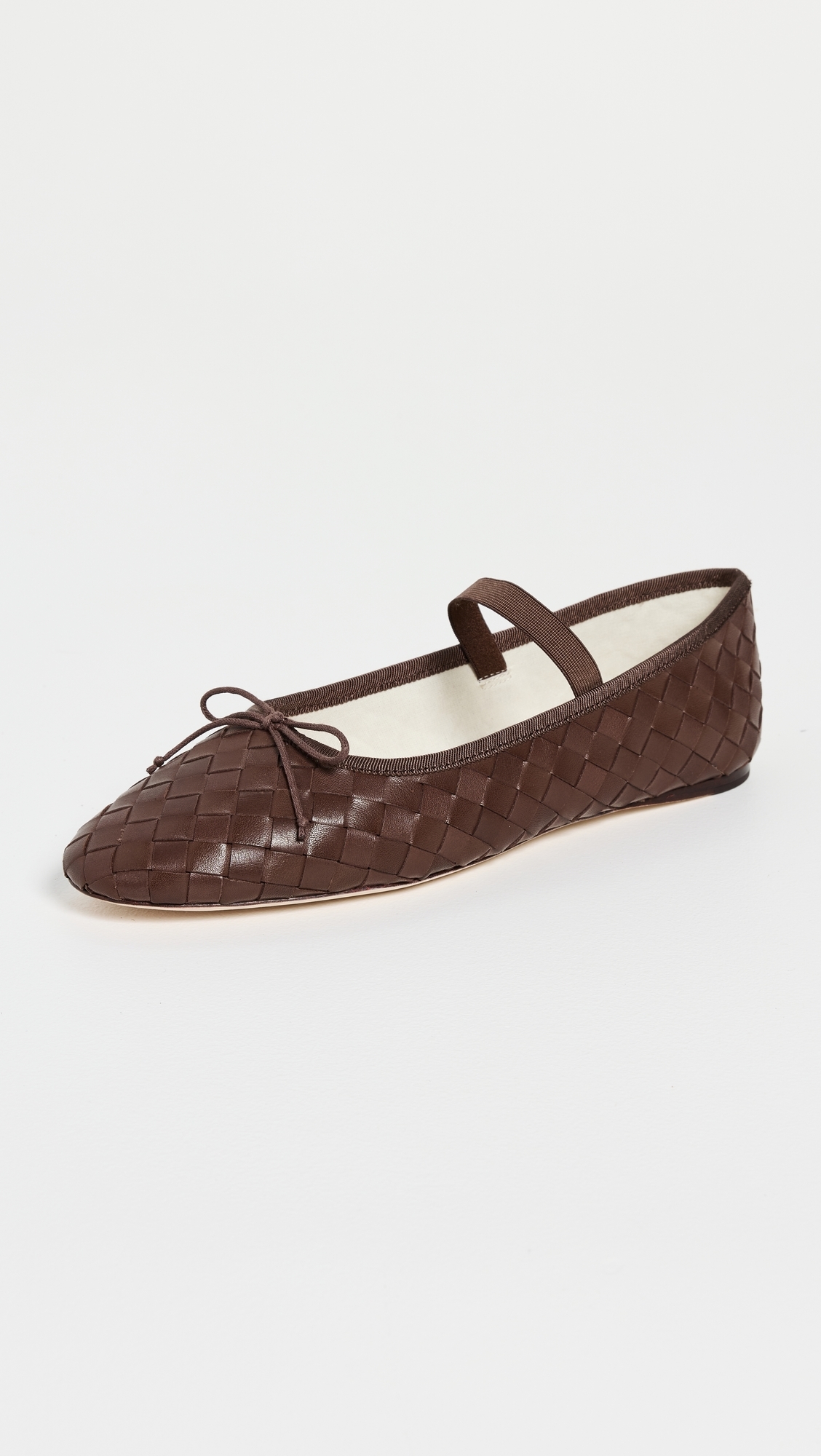 Loeffler Randall Leonie Soft Ballet Flats Espresso