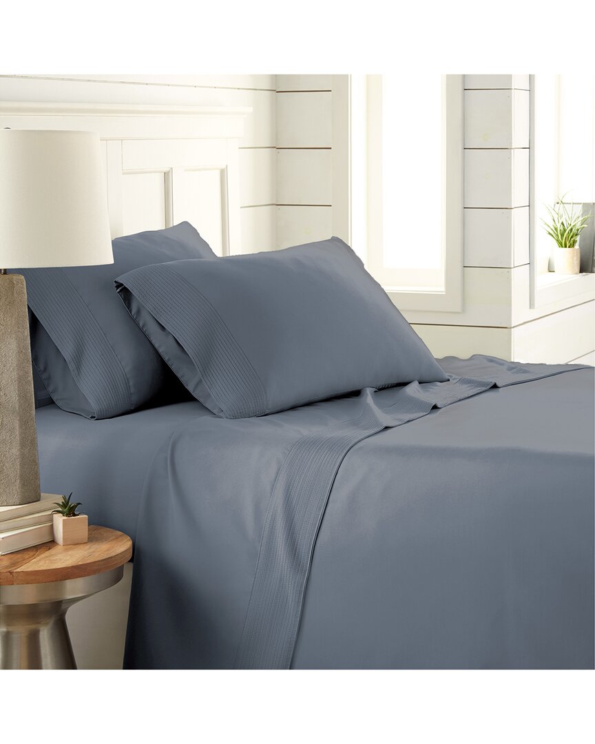 Extra Deep Pocket Bed Sheet Set With Pleated Hem