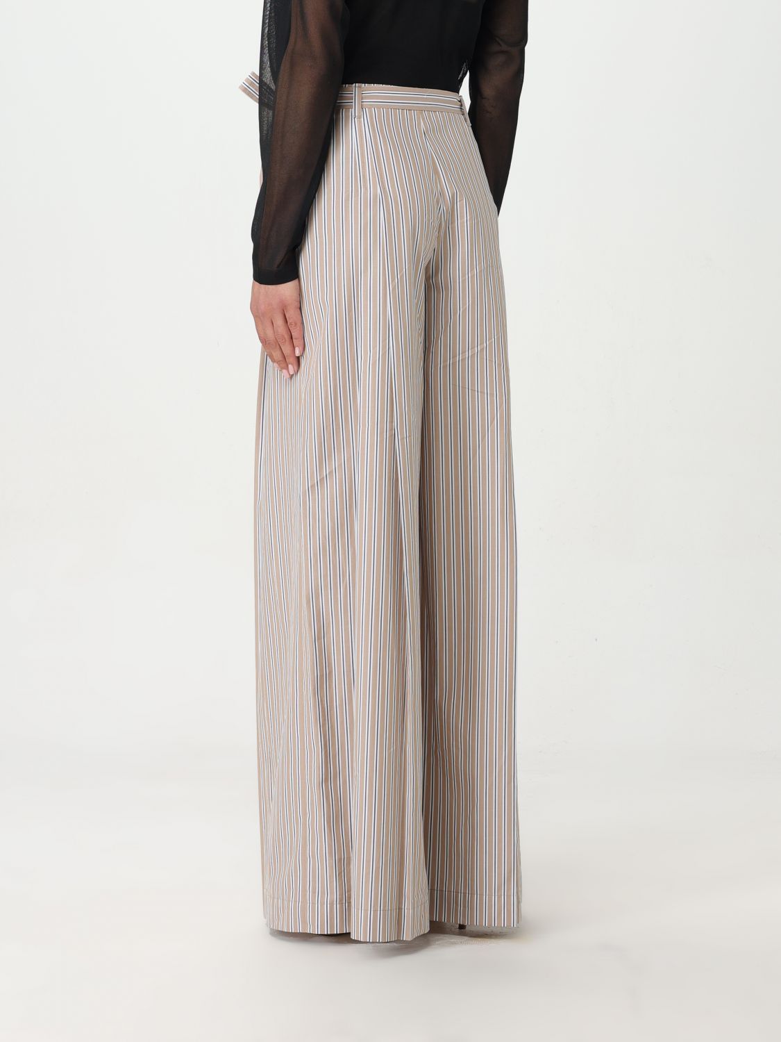 Pants Woman color Beige
