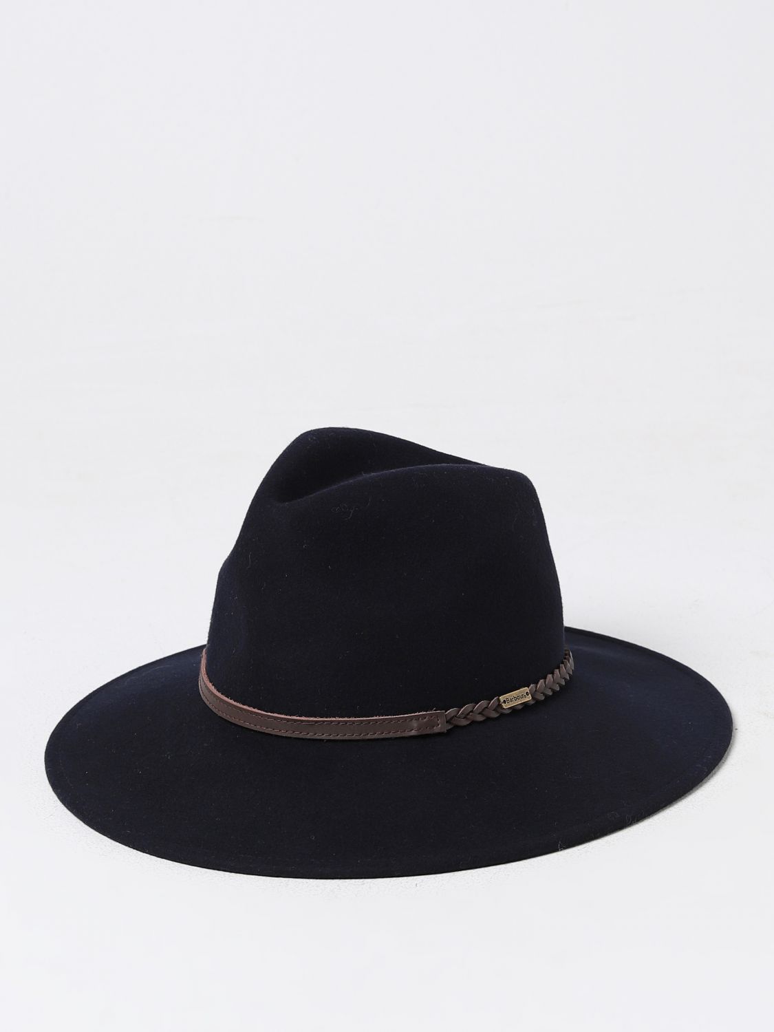 Tack wool fedora - Brown