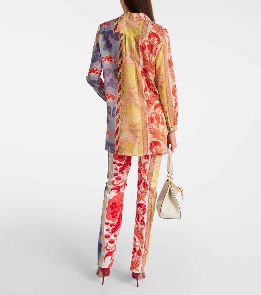 Printed cotton shirt