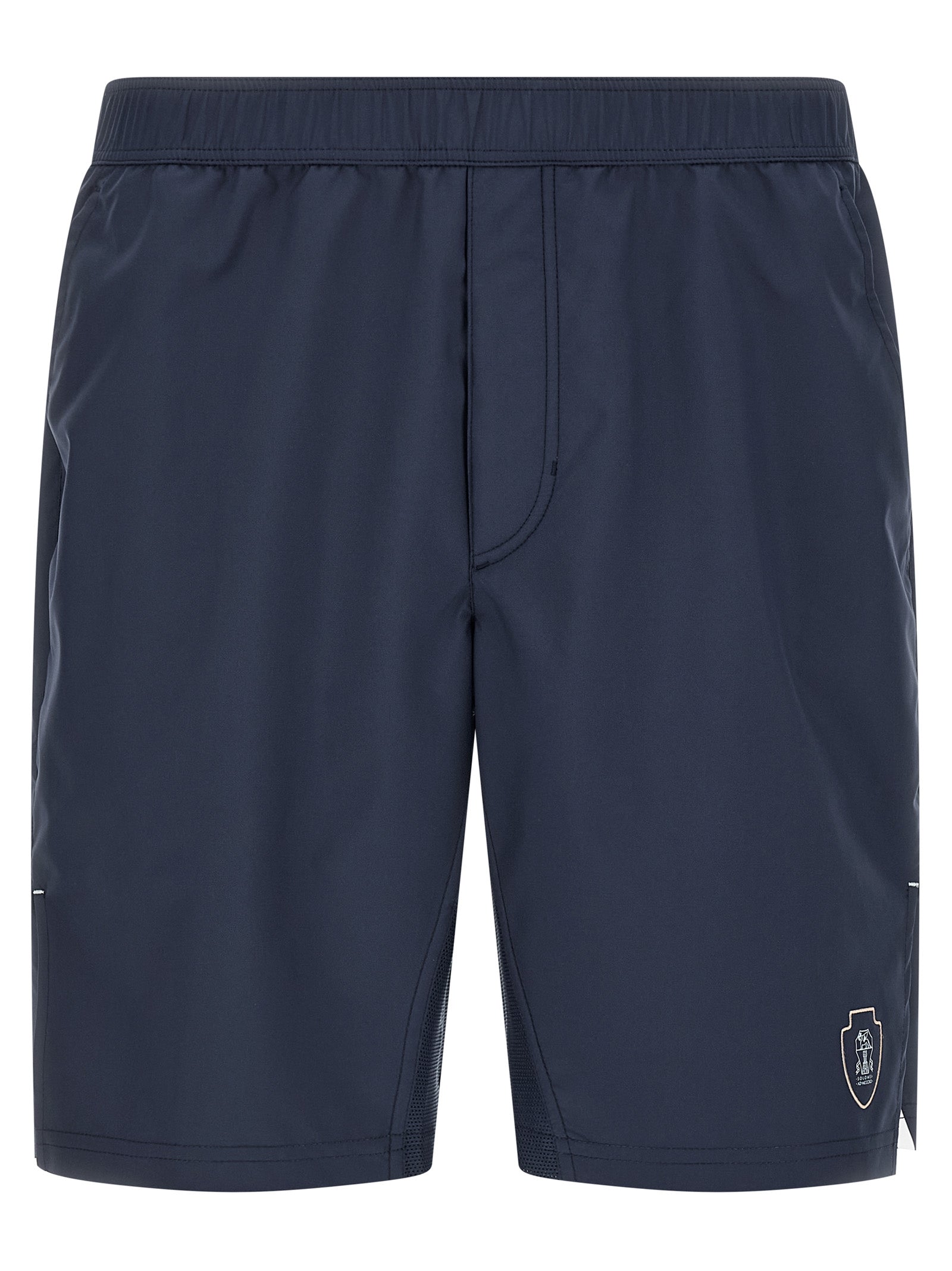 Tennis Nylon Bermuda Shorts — Navy