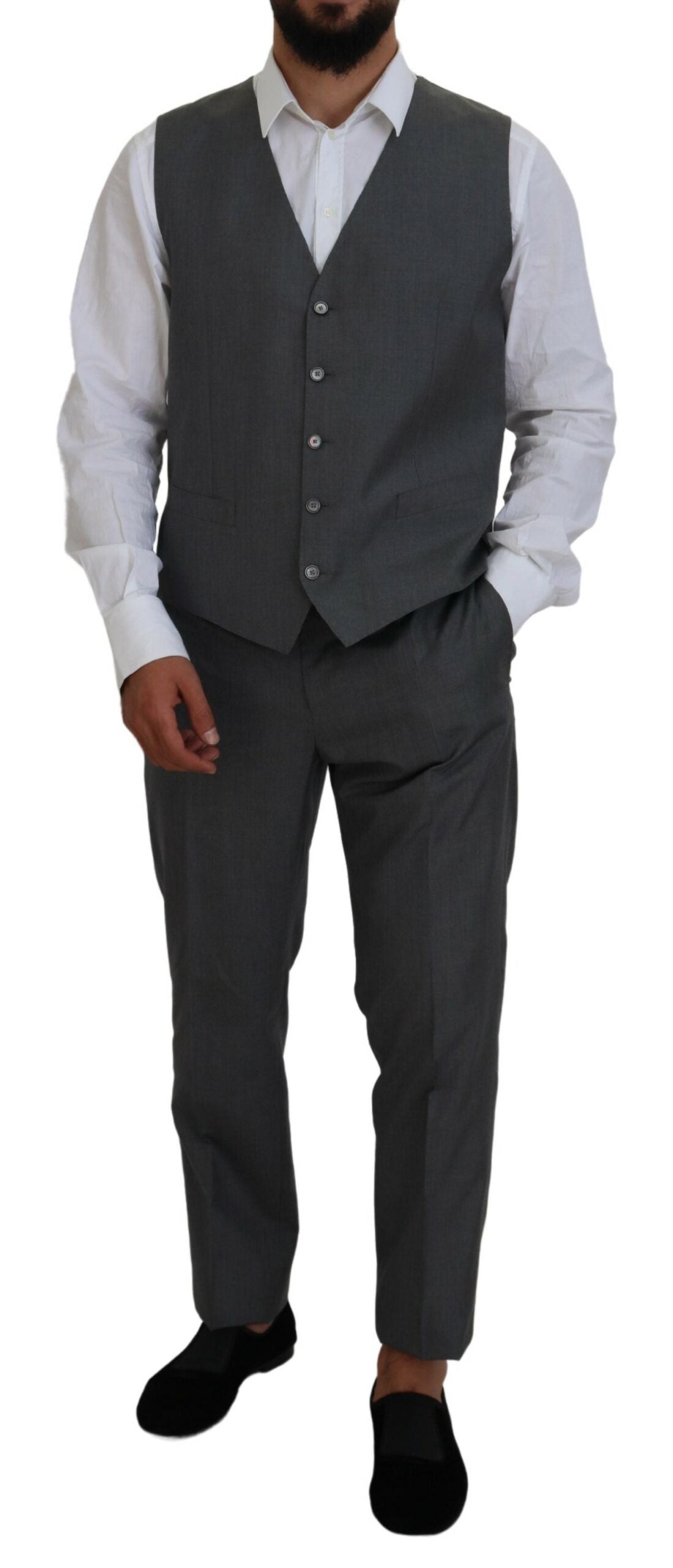 Martini Pant Suit — Gray