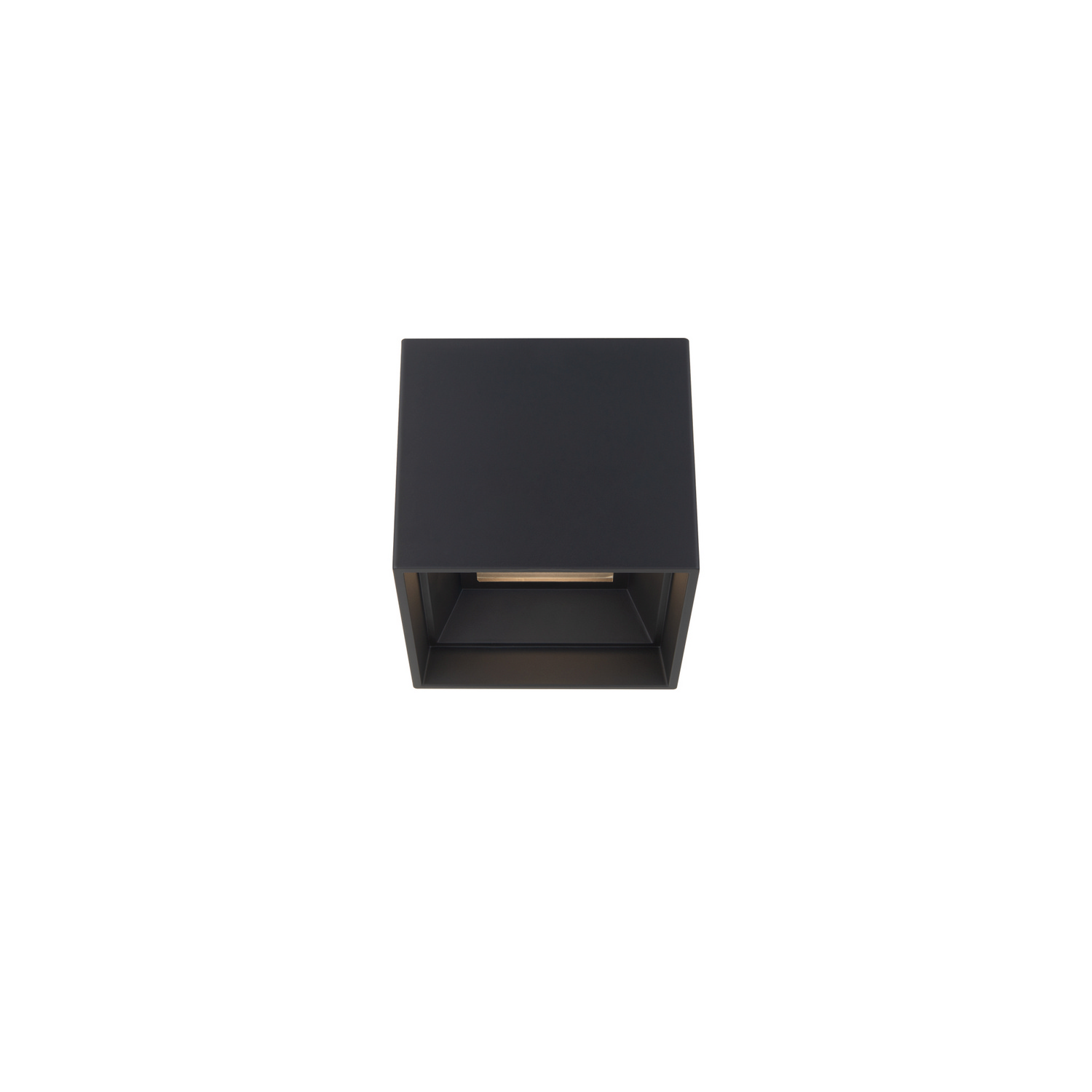 Black LED Outdoor Flush Mount from the Downtown Collection