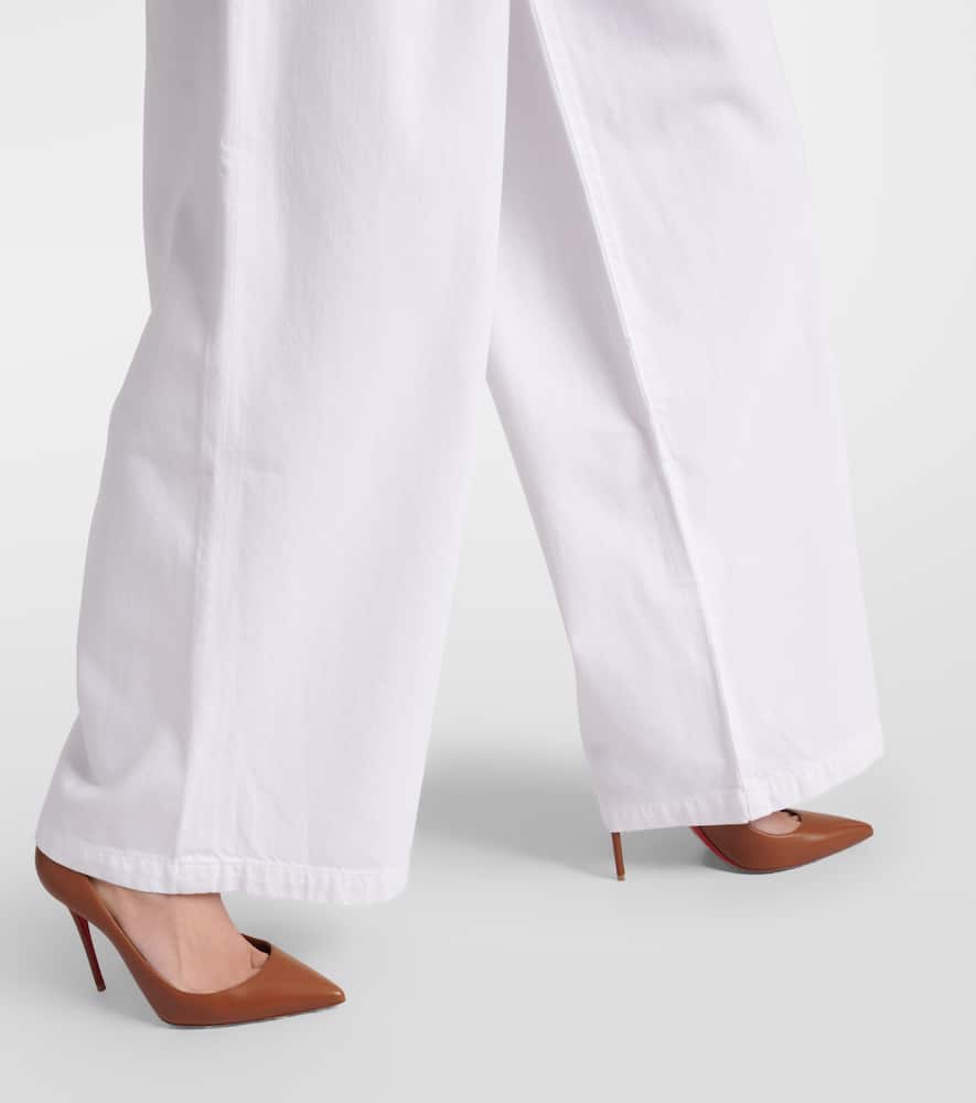 Ellis low-rise wide-leg jeans
