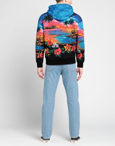 Man Sweatshirt Azure Size 34 Cotton, Elastane