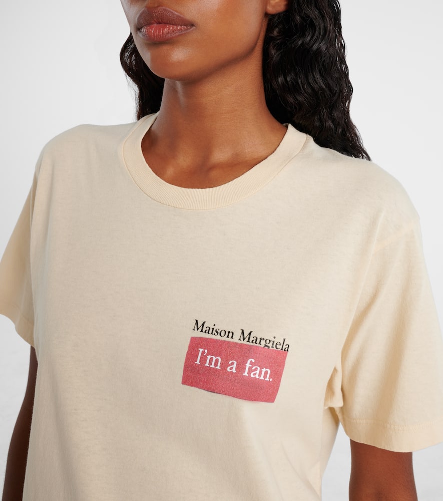 Printed cotton jersey T-shirt