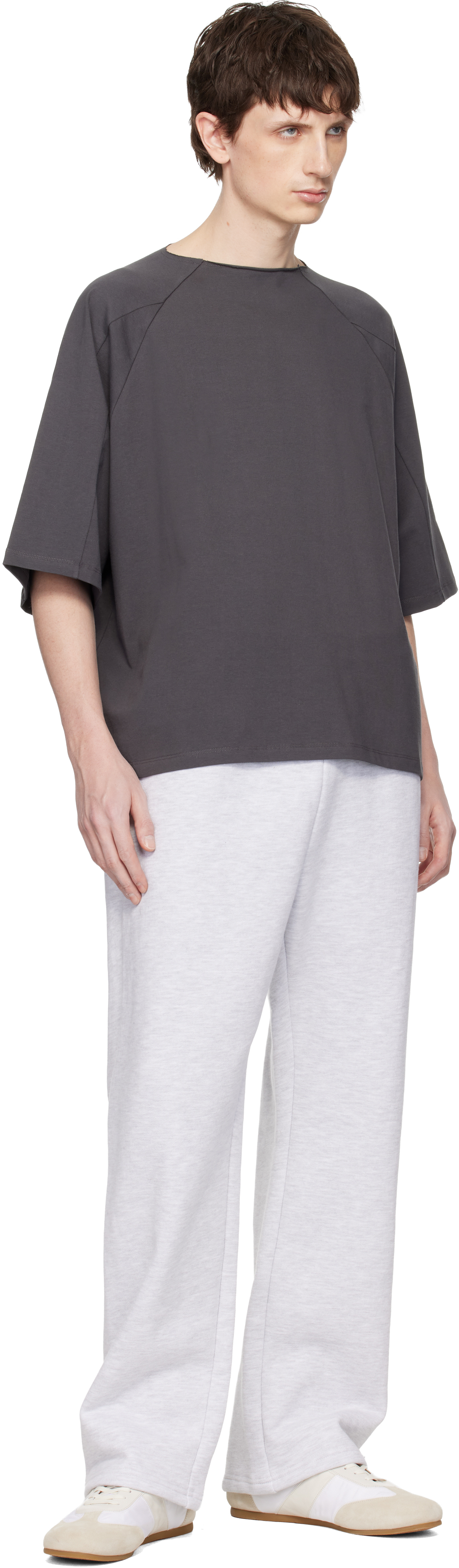 Gray Box Cut T-shirt