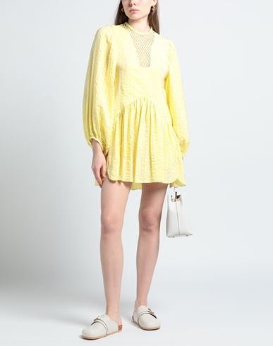 Woman Mini dress Yellow