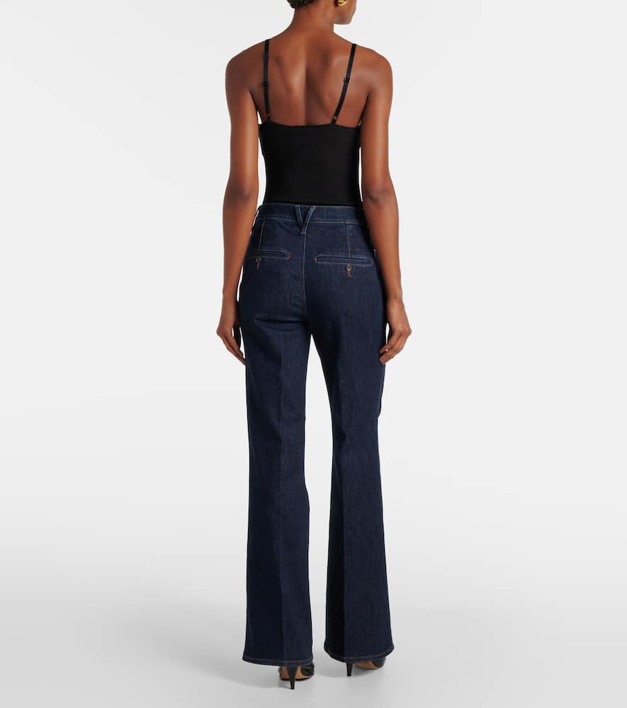 Crosbie high-rise wide-leg jeans