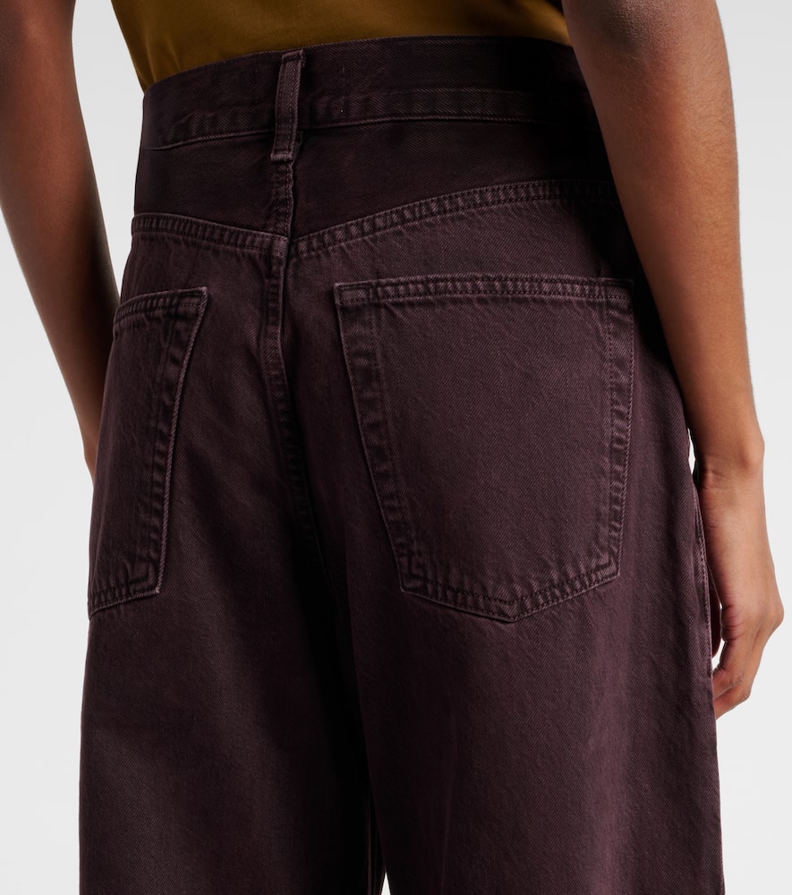 Sefton high-rise barrel-leg jeans