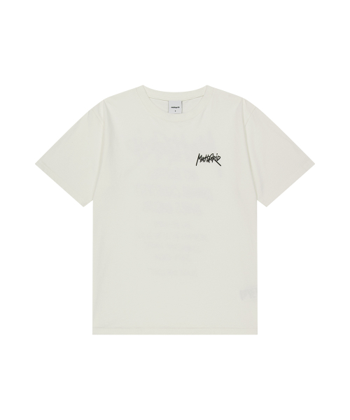 PIGMENT GRAFFITI LOGO TEE IVORY