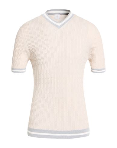 Woman Sweater Off white Size M Cotton