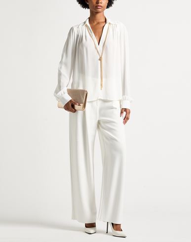 Woman Top White Size M Viscose