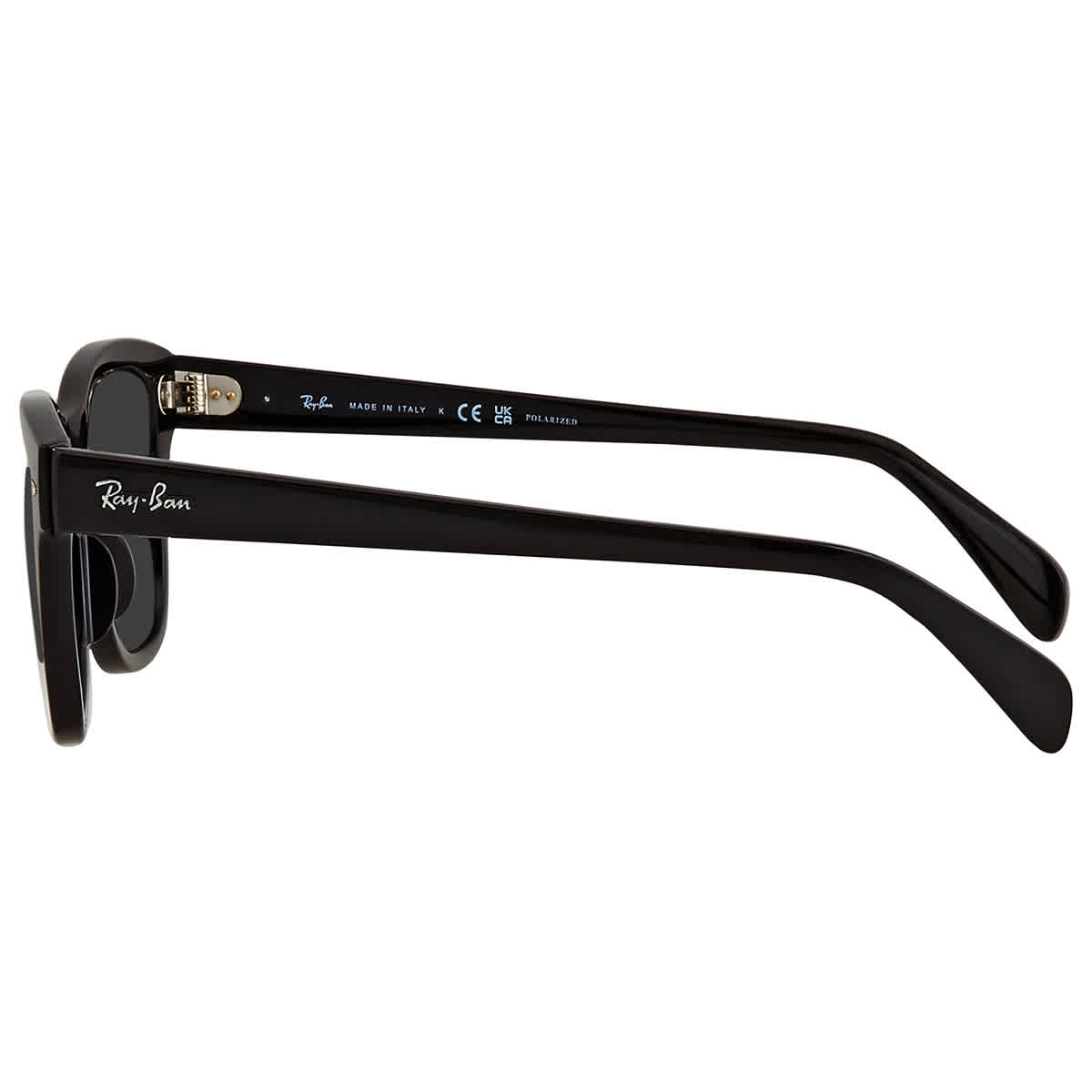 Polarized Black Square Unisex Sunglasses RB0707S 901/48
