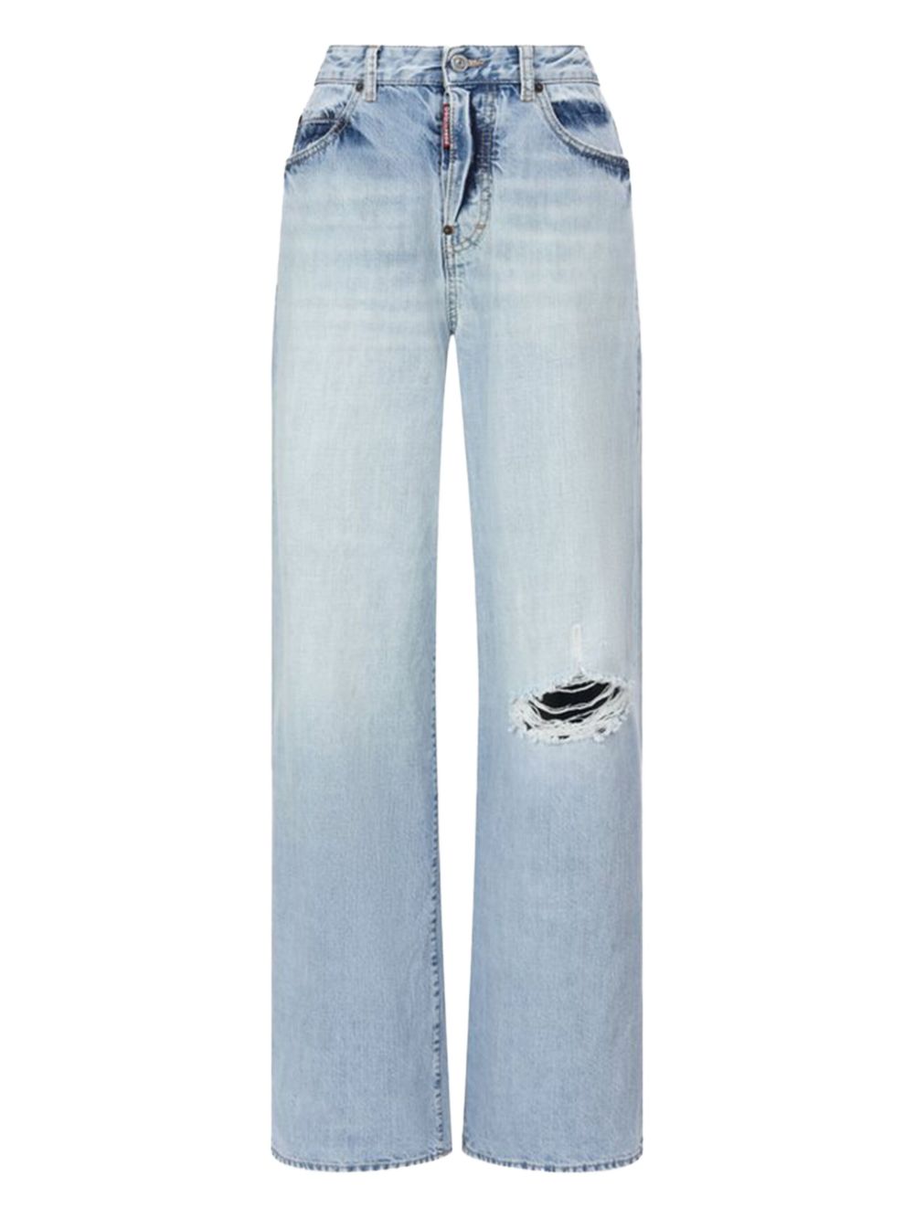 DSQUARED2 ripped-detail jeans - Blue
