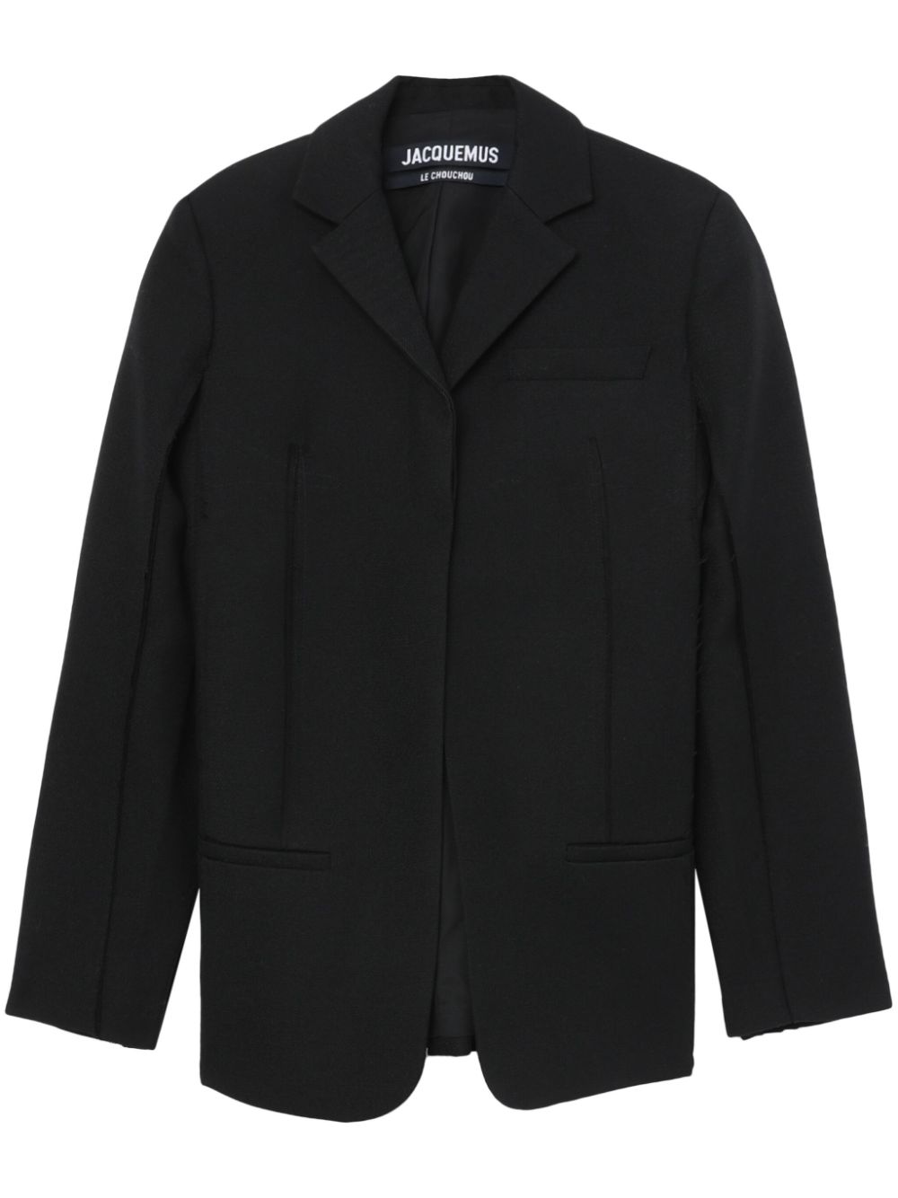 La veste Caraco inside-out blazer - Black