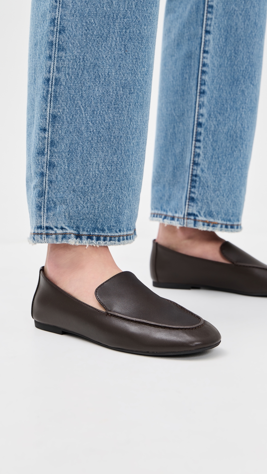 Dolli Glove Loafers Dark Carob
