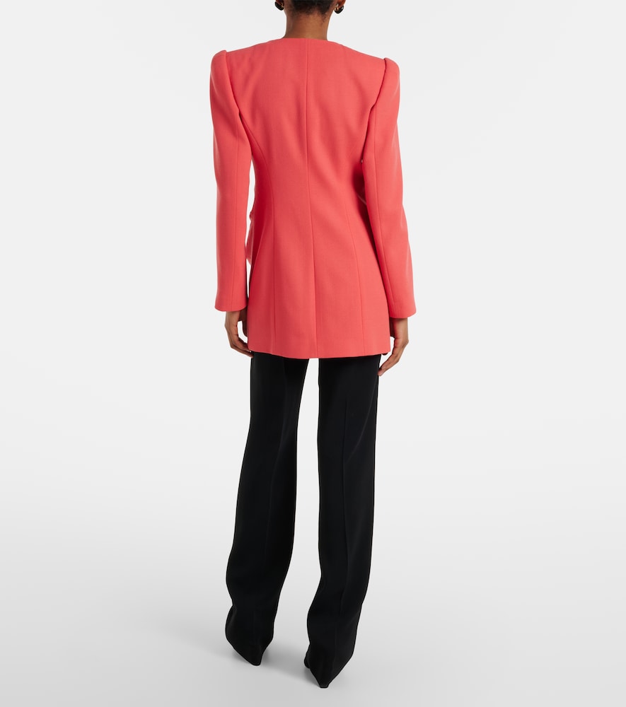 Crêpe straight pants